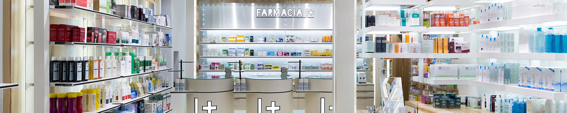 Foto mostradores farmacia I+
